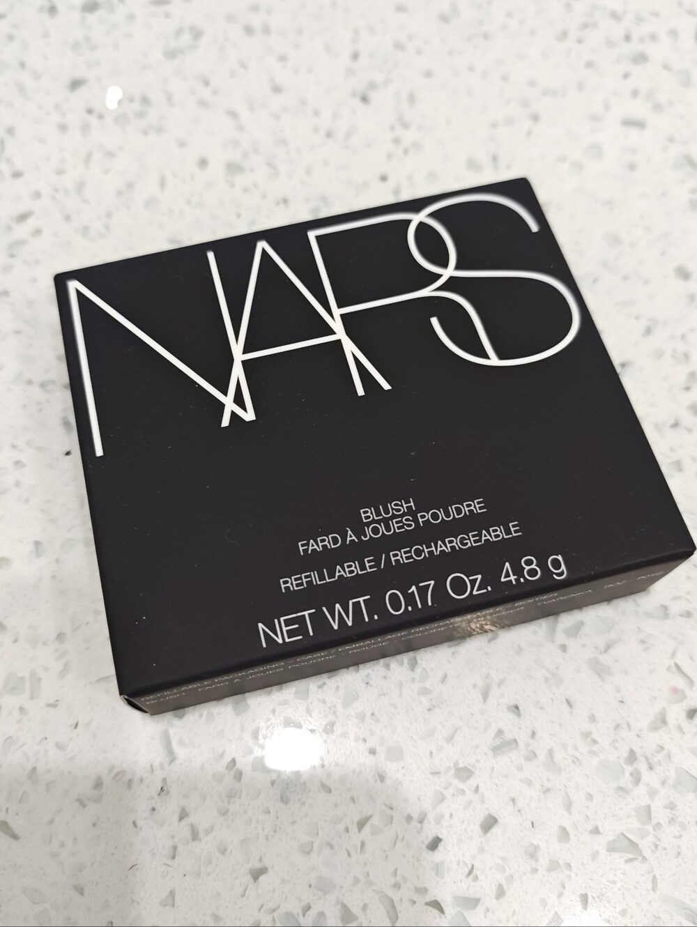 NARS Powder Blush Compact Refillable Packaging In Shade Forbidden